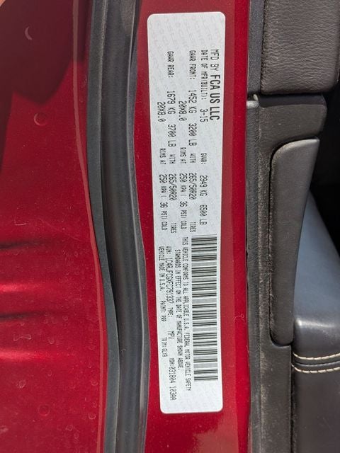 2015 Jeep Grand Cherokee Overland