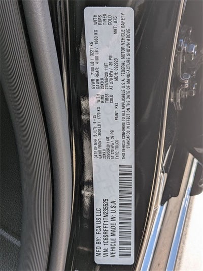 2026 RAM Ram 1500 RAM 1500 BIG HORN CREW CAB 4X4 5'7' BOX