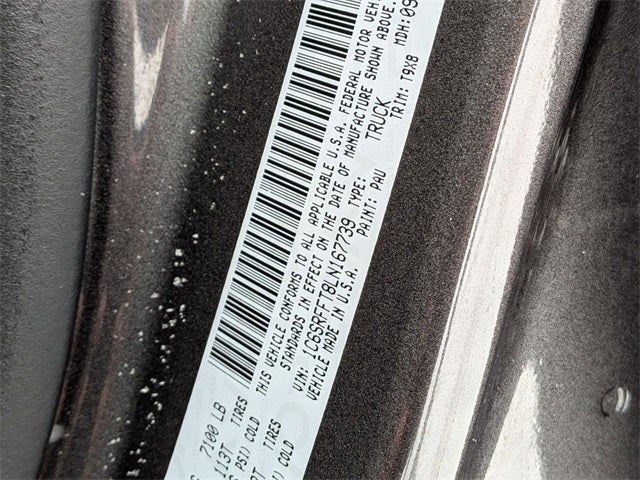 2020 RAM 1500 Big Horn Crew Cab 4x4 5'7' Box