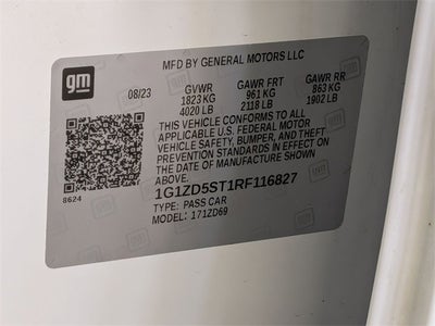 2024 Chevrolet Malibu FWD 1LT