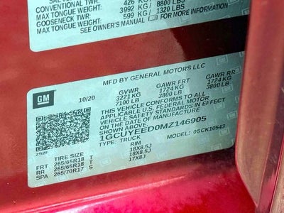 2021 Chevrolet Silverado 1500 4WD Crew Cab Short Bed RST