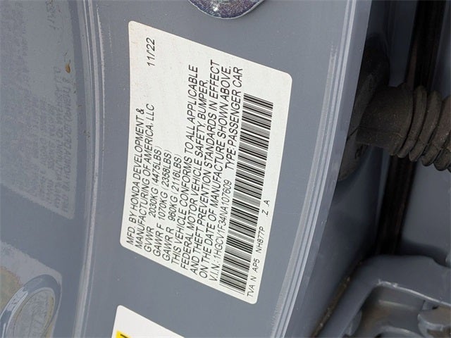 2022 Honda Accord Sport