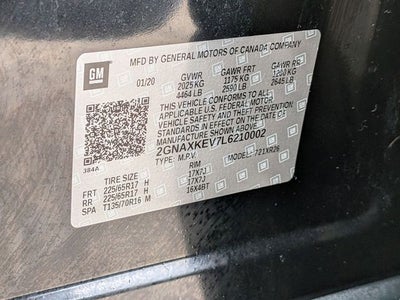 2020 Chevrolet Equinox FWD LT 1.5L Turbo