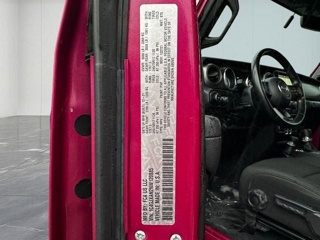 2022 Jeep Wrangler Sport S 4x4