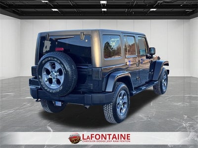 2018 Jeep Wrangler JK Unlimited Sahara 4x4