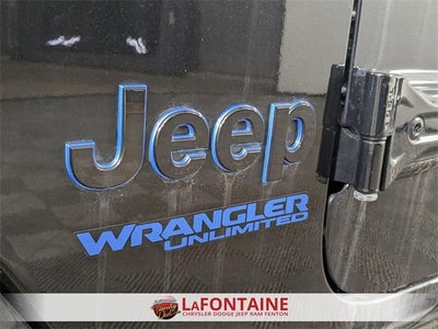 2022 Jeep Wrangler Unlimited Sahara High Altitude 4xe