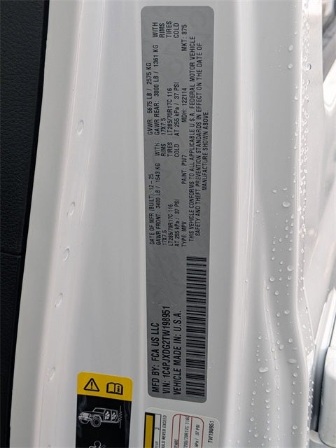 2026 Jeep Wrangler WRANGLER 4-DOOR WILLYS