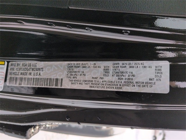 2026 Jeep Wrangler WRANGLER 4-DOOR WILLYS