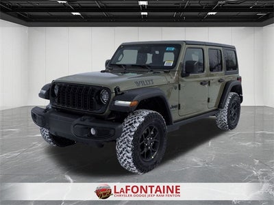 2026 Jeep Wrangler WRANGLER 4-DOOR WILLYS