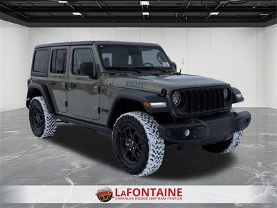 2026 Jeep Wrangler WRANGLER 4-DOOR WILLYS