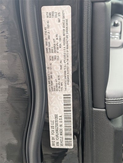 2025 Jeep Grand Cherokee GRAND CHEROKEE ALTITUDE X 4X4