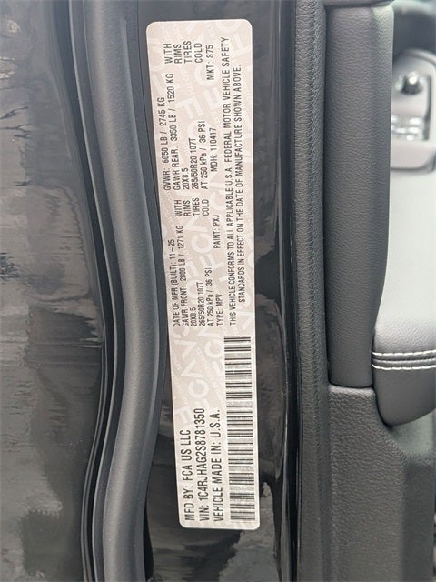 2025 Jeep Grand Cherokee GRAND CHEROKEE ALTITUDE X 4X4