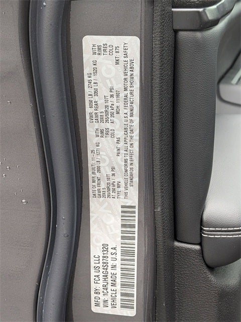 2025 Jeep Grand Cherokee GRAND CHEROKEE ALTITUDE X 4X4