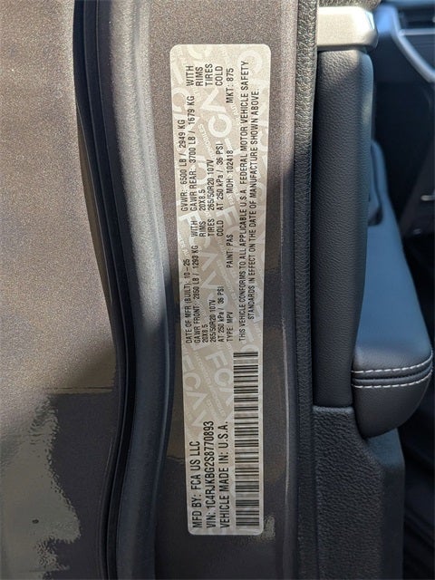 2025 Jeep Grand Cherokee L GRAND CHEROKEE L LIMITED 4X4