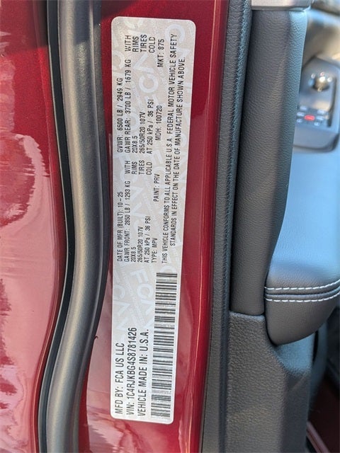 2025 Jeep Grand Cherokee L GRAND CHEROKEE L LIMITED 4X4