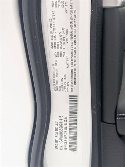 2025 Jeep Grand Cherokee L GRAND CHEROKEE L LIMITED 4X4