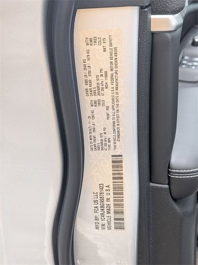 2025 Jeep Grand Cherokee L GRAND CHEROKEE L LIMITED 4X4