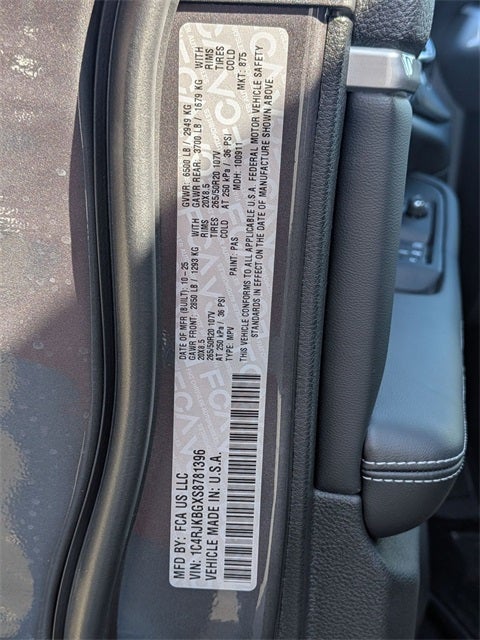 2025 Jeep Grand Cherokee L GRAND CHEROKEE L LIMITED 4X4