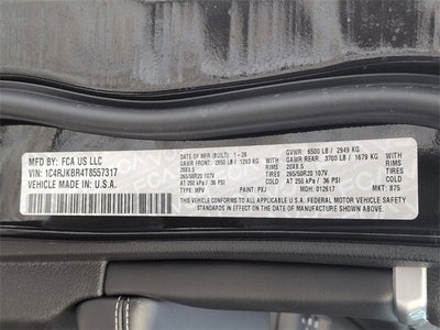 2026 Jeep Grand Cherokee L GRAND CHEROKEE L LIMITED 4X4