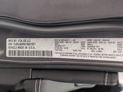 2026 Jeep Grand Cherokee GRAND CHEROKEE L LIMITED RESERVE 4X4