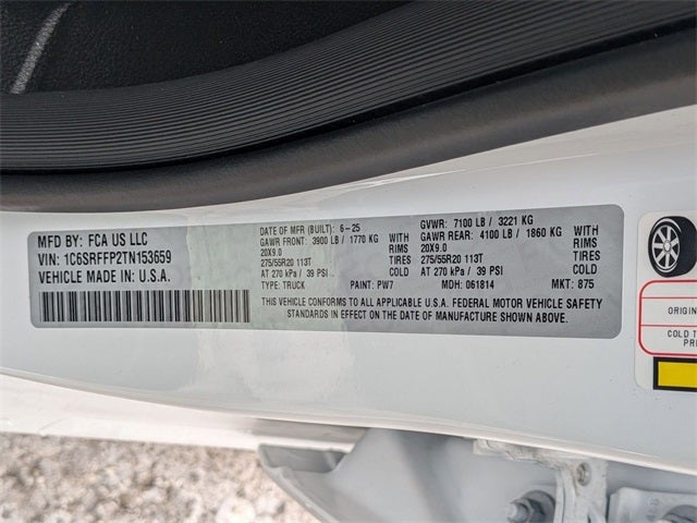 2026 RAM Ram 1500 RAM 1500 BIG HORN CREW CAB 4X4 5'7' BOX