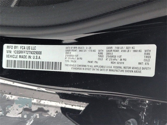 2026 RAM Ram 1500 RAM 1500 BIG HORN CREW CAB 4X4 5'7' BOX