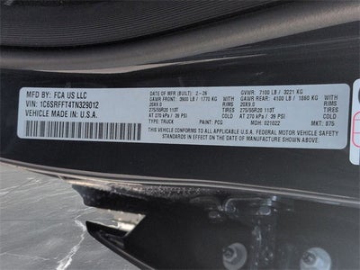 2026 RAM Ram 1500 RAM 1500 BIG HORN CREW CAB 4X4 5'7' BOX