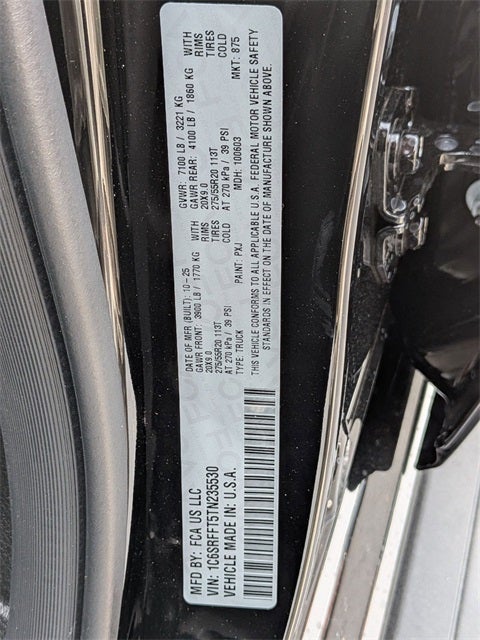 2026 RAM Ram 1500 RAM 1500 BIG HORN CREW CAB 4X4 5'7' BOX