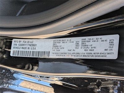 2026 RAM Ram 1500 RAM 1500 BIG HORN CREW CAB 4X4 5'7' BOX