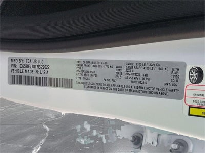 2026 RAM Ram 1500 RAM 1500 LARAMIE CREW CAB 4X4 5'7' BOX