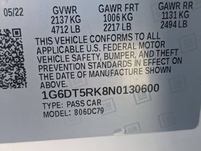 2022 Cadillac CT5 Premium Luxury