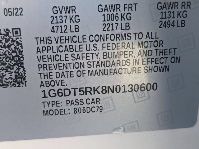 2022 Cadillac CT5 Premium Luxury
