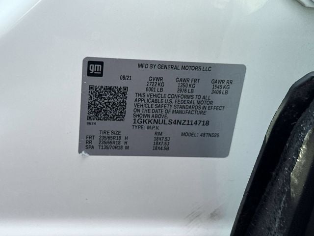 2022 GMC Acadia SLT