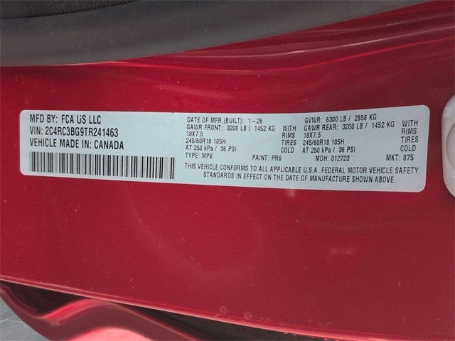 2026 Chrysler Pacifica PACIFICA SELECT AWD