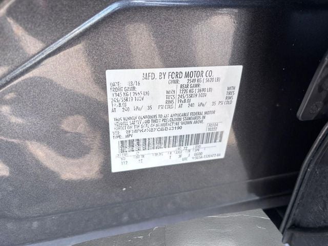 2016 Ford Edge Titanium