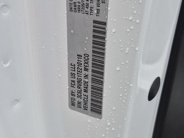 2026 RAM Ram ProMaster RAM PROMASTER 1500 TRADESMAN CARGO VAN HIGH ROOF 136' WB