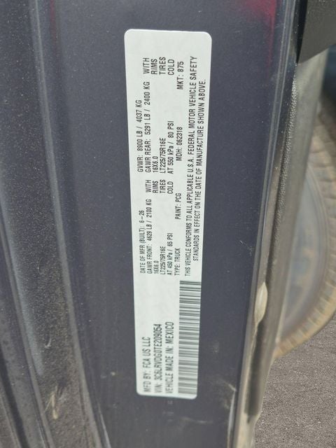 2026 RAM ProMaster 2500 RAM PROMASTER 2500 TRADESMAN CARGO VAN HIGH ROOF 159' WB