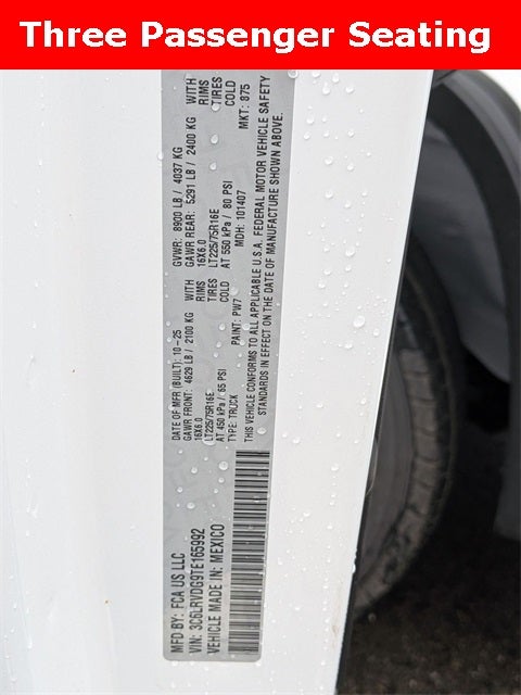 2026 RAM Ram ProMaster RAM PROMASTER 2500 TRADESMAN CARGO VAN HIGH ROOF 159' WB