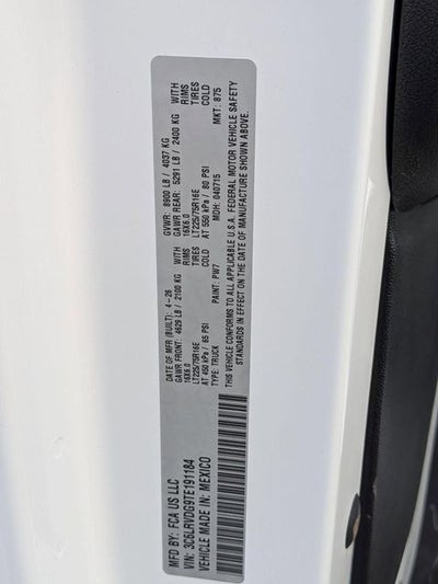 2026 RAM Ram ProMaster RAM PROMASTER 2500 TRADESMAN CARGO VAN HIGH ROOF 159' WB