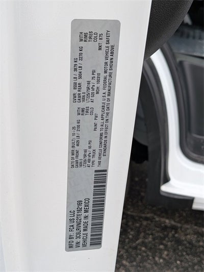 2026 RAM Ram ProMaster RAM PROMASTER 1500 TRADESMAN CARGO VAN LOW ROOF 118' WB