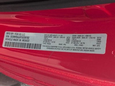 2026 RAM Ram 2500 RAM 2500 TRADESMAN REGULAR CAB 4X4 8' BOX