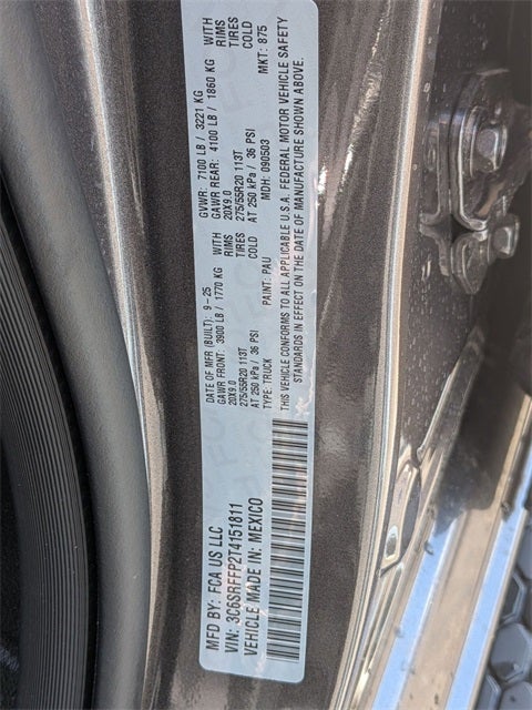 2026 RAM Ram 1500 RAM 1500 BIG HORN CREW CAB 4X4 5'7' BOX