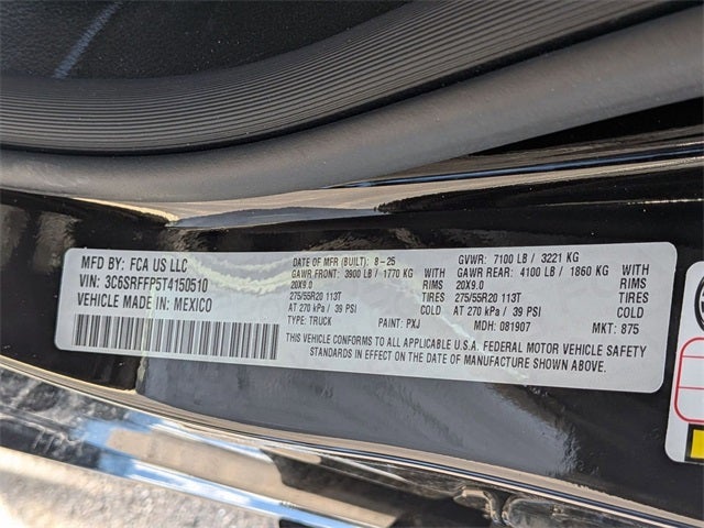 2026 RAM Ram 1500 RAM 1500 BIG HORN CREW CAB 4X4 5'7' BOX