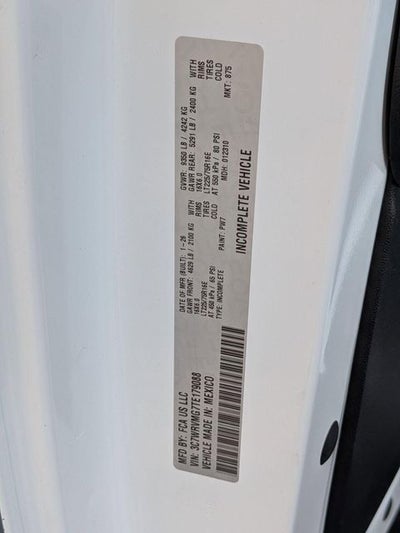 2026 RAM Ram ProMaster RAM PROMASTER 3500 TRADESMAN CUTAWAY 159' WB EXT / 104' CA