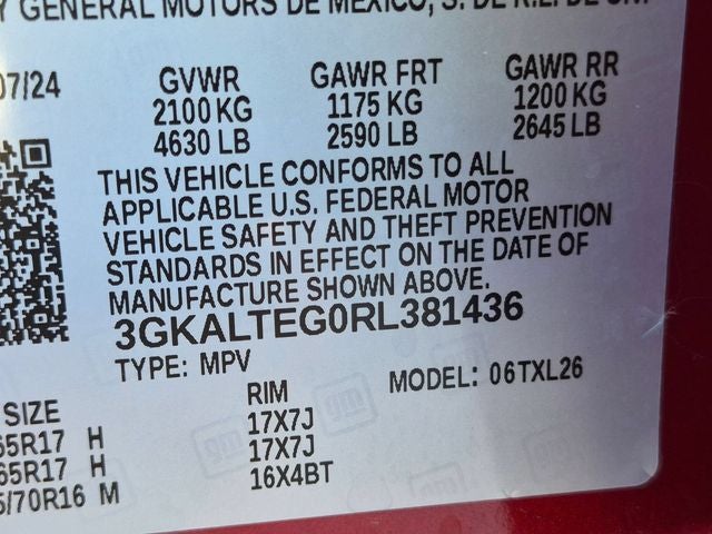 2024 GMC Terrain AWD SLE