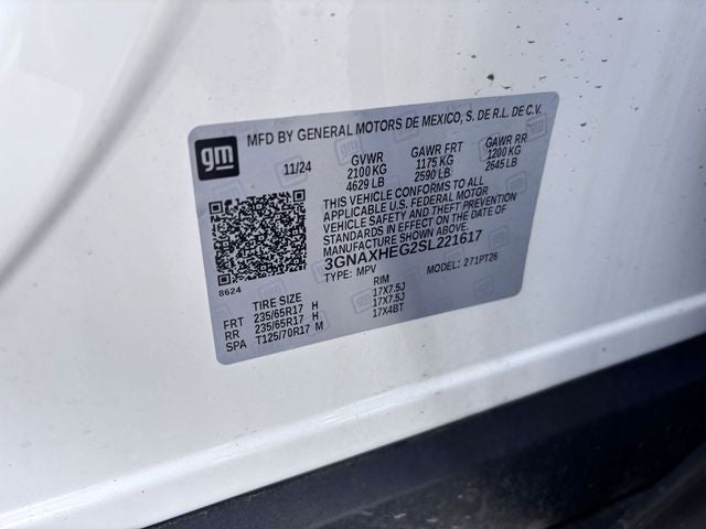 2025 Chevrolet Equinox FWD LT