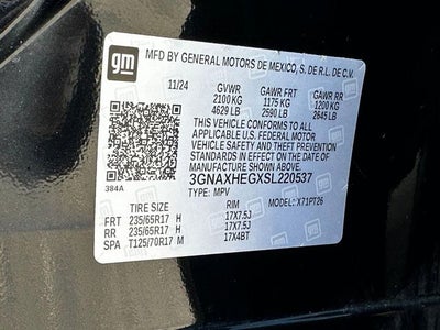 2025 Chevrolet Equinox FWD LT