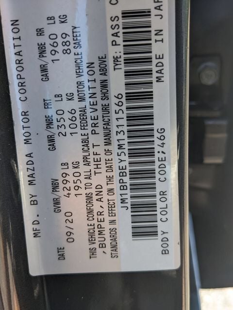 2021 Mazda Mazda3 Sedan 2.5 Turbo Premium Plus