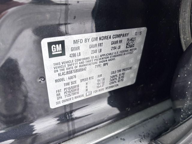 2016 Buick Encore Convenience