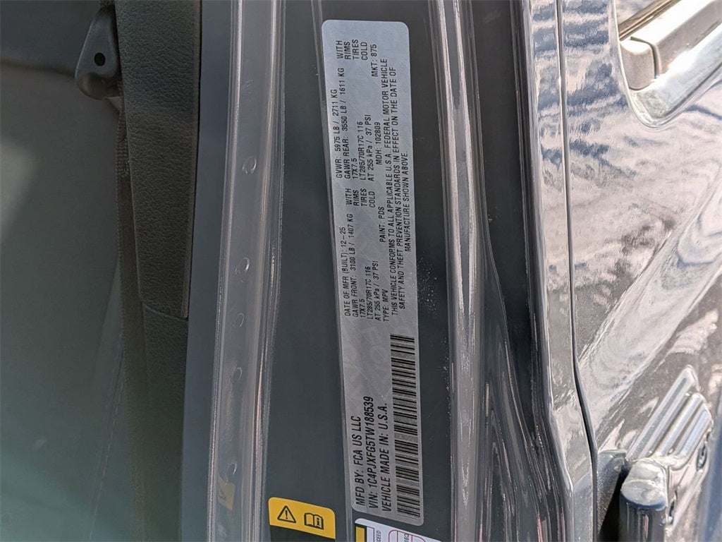 2026 Jeep Wrangler WRANGLER 4-DOOR RUBICON